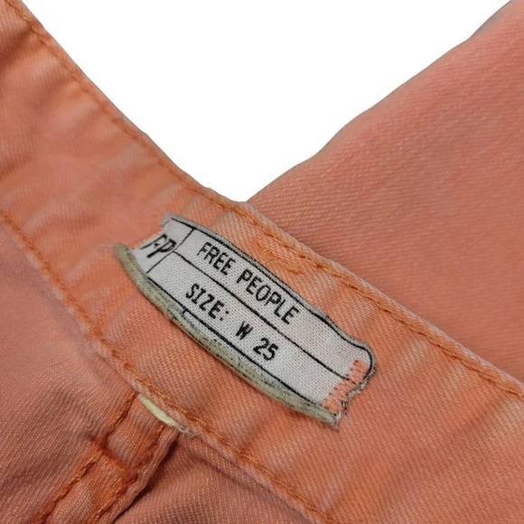 Free People Zip  Bottom Skinny Jeans - Picture 6 of 8